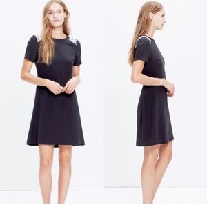 NWT Madewell 100% Silk Sequin Yoke Dress Size 10